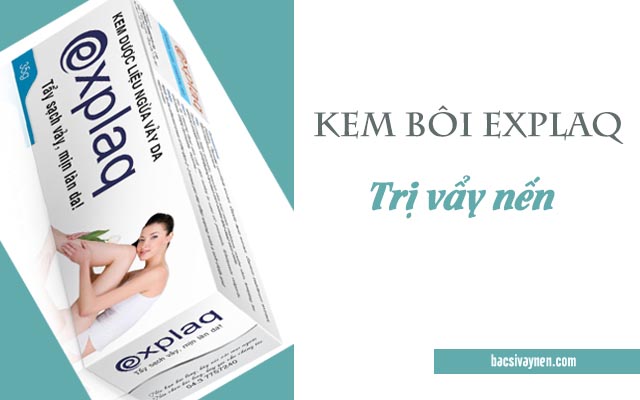 thành phần và công dụng của kem bôi Explaq