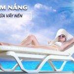 tắm nắng trị vẩy nến