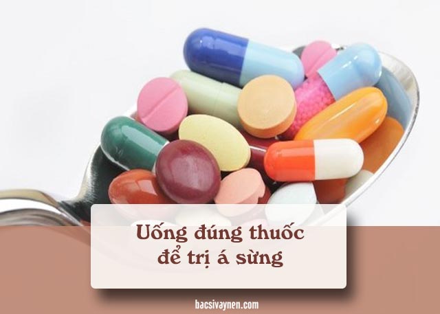 trị bệnh á sừng bằng thuốc