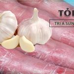 chữa bệnh á sừng bằng tỏi