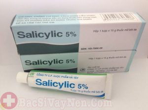 Thuốc Acid salicylic điều trị các bệnh á sừng